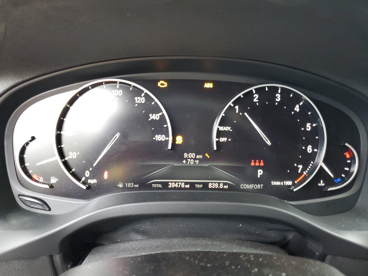 2019 BMW X3 Sdrive30I VIN: 5UXTR7C52KLR46331 Lot: 84955765