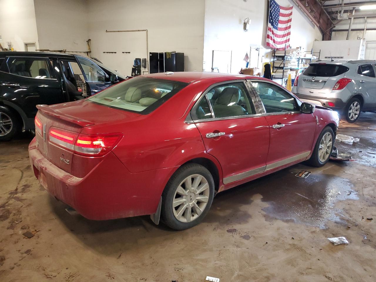 2011 Lincoln Mkz brown null gas 3LNHL2GC6BR757294 photo #4