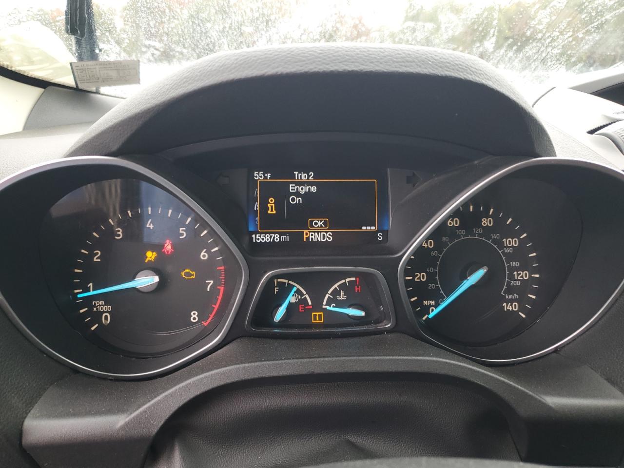 2017 Ford Escape S VIN: 1FMCU0F75HUA58028 Lot: 85896455