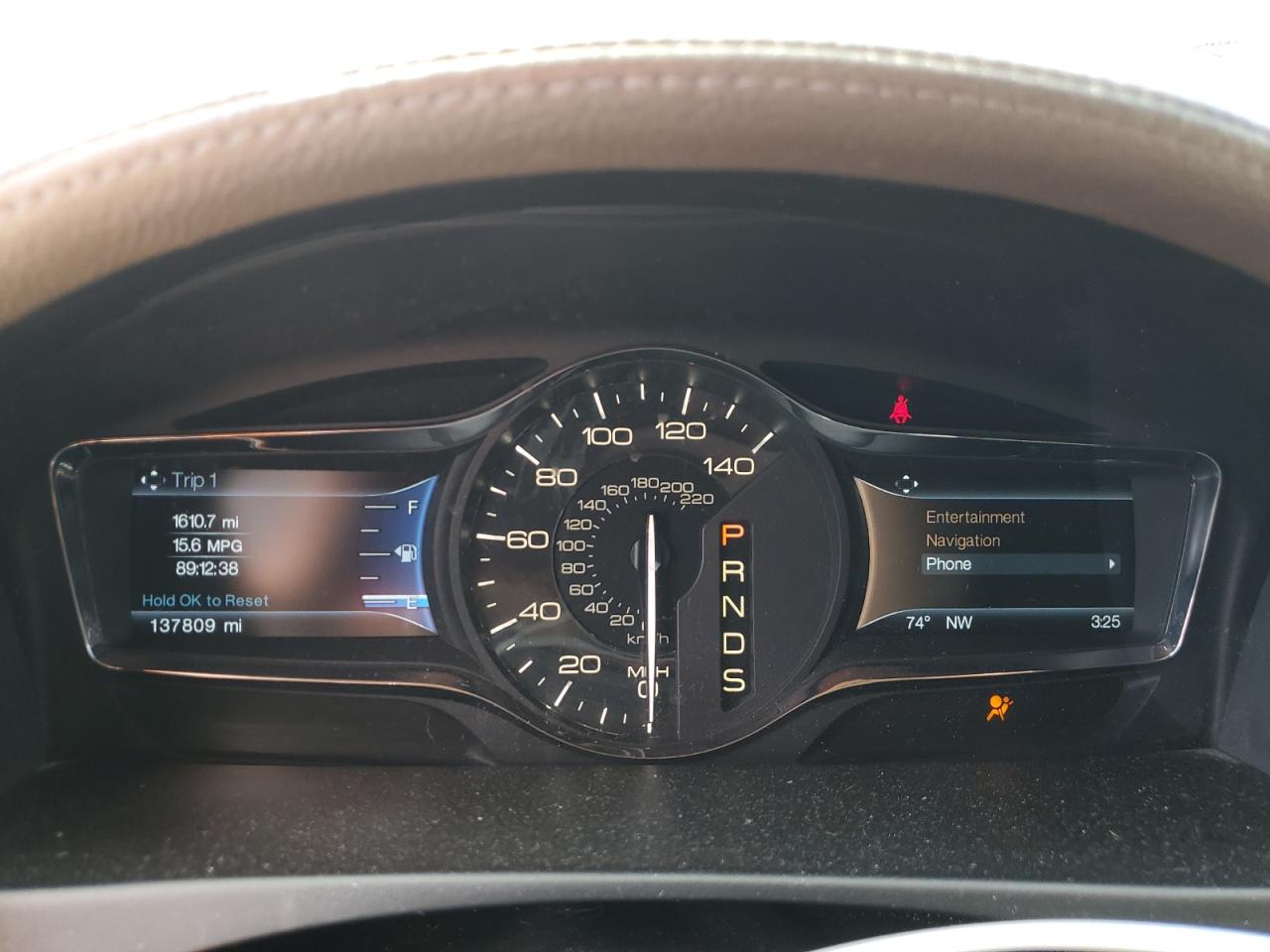 2014 Lincoln Mkx VIN: 2LMDJ8JK9EBL13079 Lot: 84935625