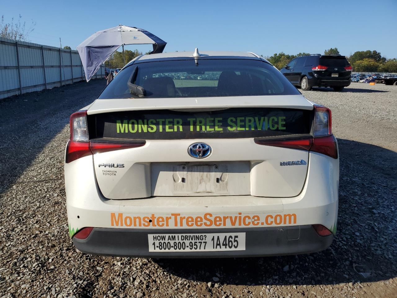 2020 Toyota Prius L VIN: JTDKARFU1L3119876 Lot: 85331405