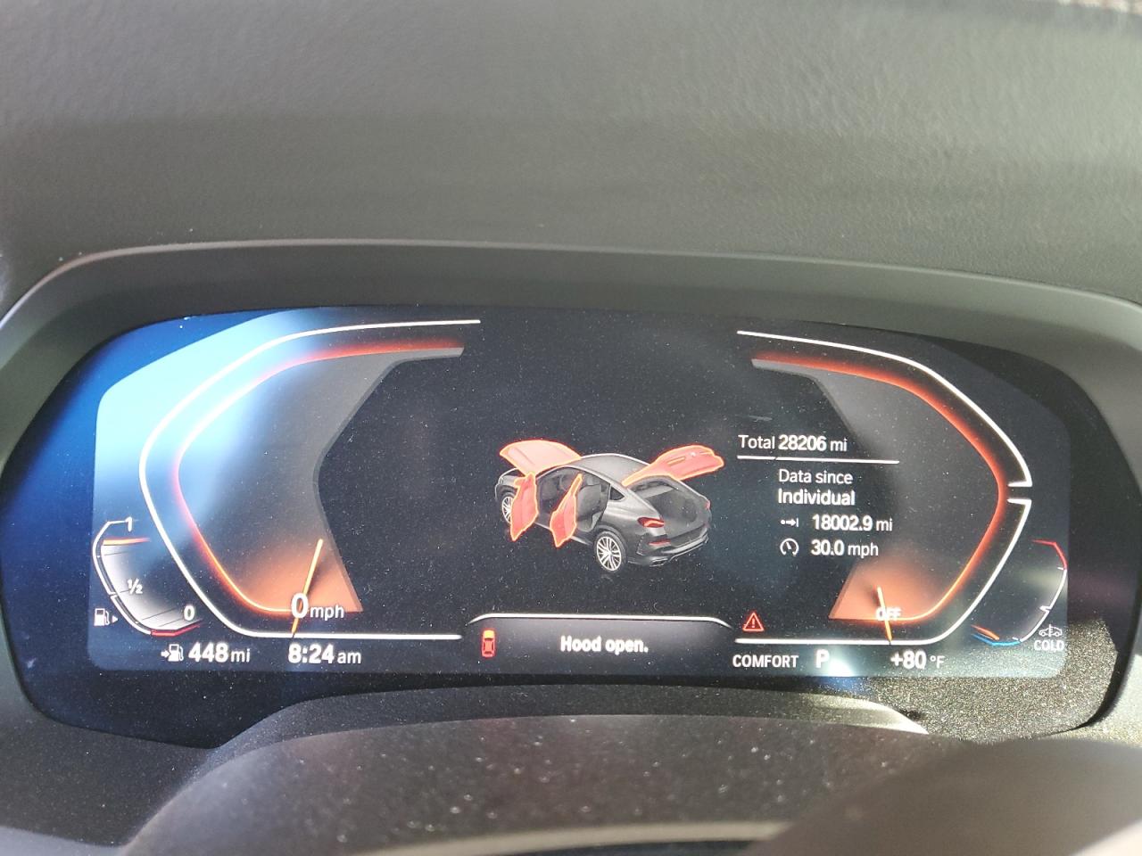 2023 BMW X6 xDrive40I VIN: 5UXCY6C07P9R94803 Lot: 82569115