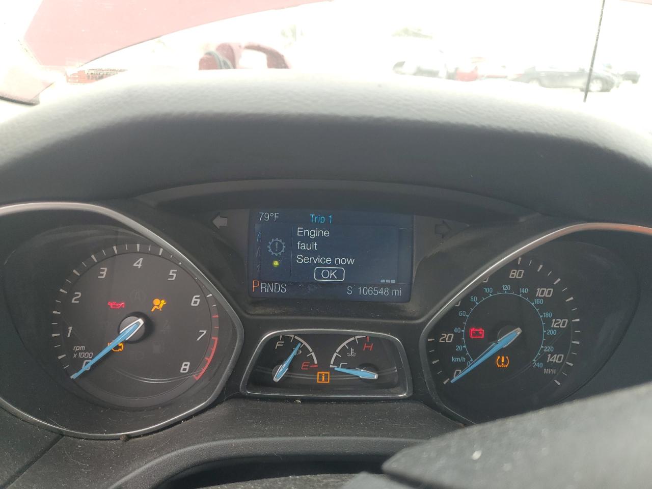 2014 Ford Focus Se VIN: 1FADP3K29EL383722 Lot: 85761705