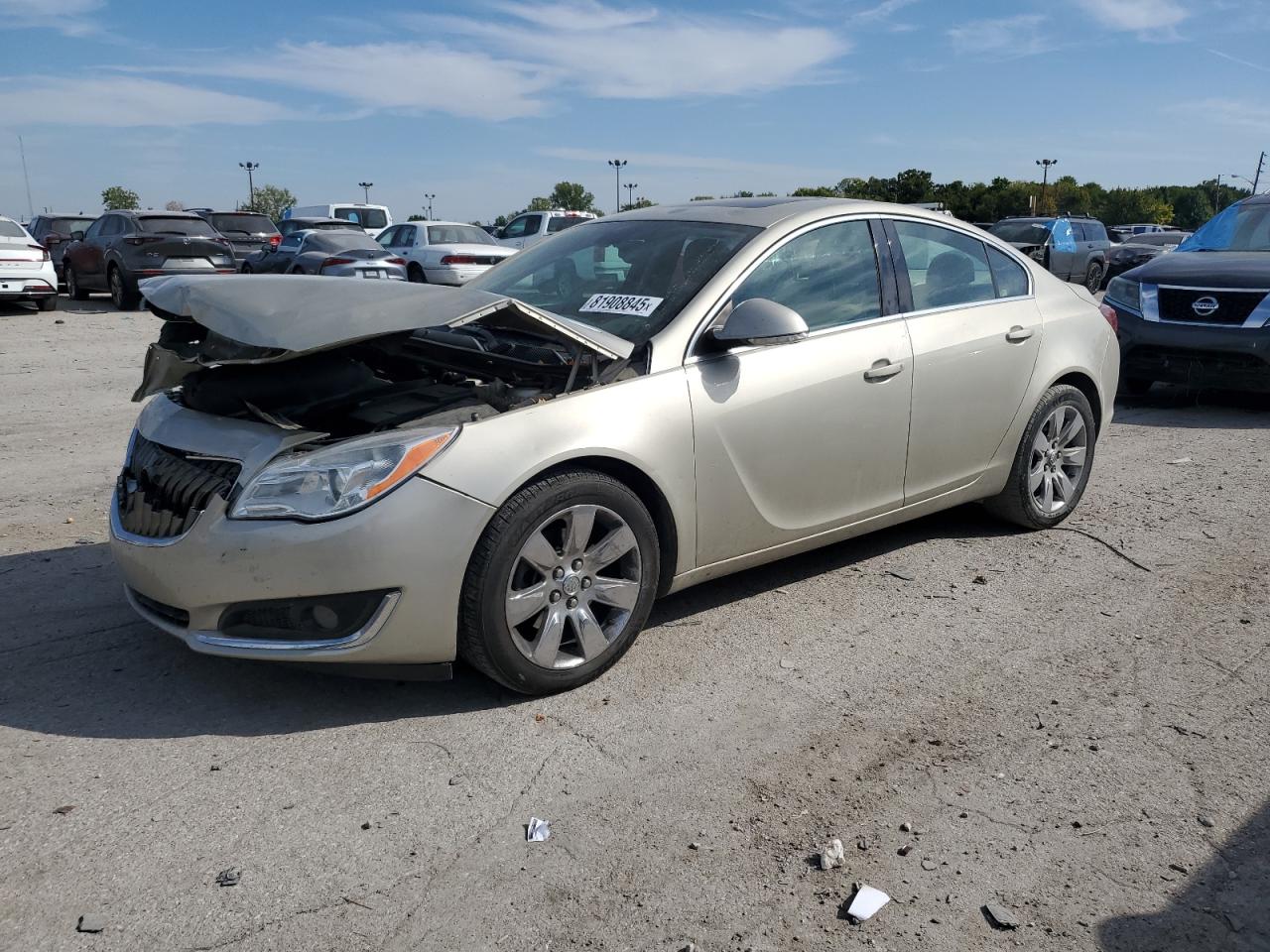 2015 Buick Regal VIN: 2G4GK5EX2F9298461 Lot: 81908845