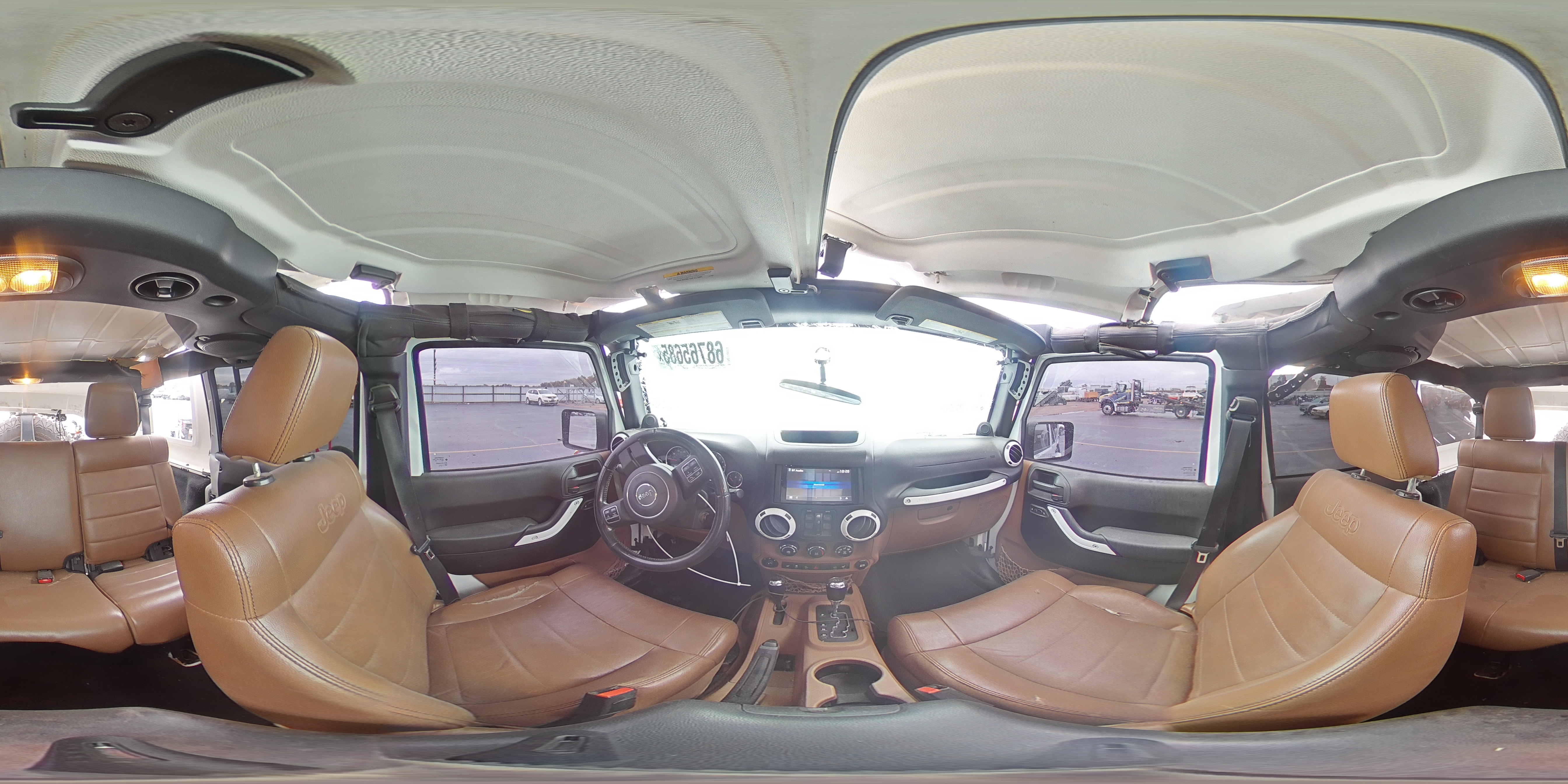 2012 Jeep Wrangler Unlimited Sahara VIN: 1C4BJWEG0CL100276 Lot: 80326515