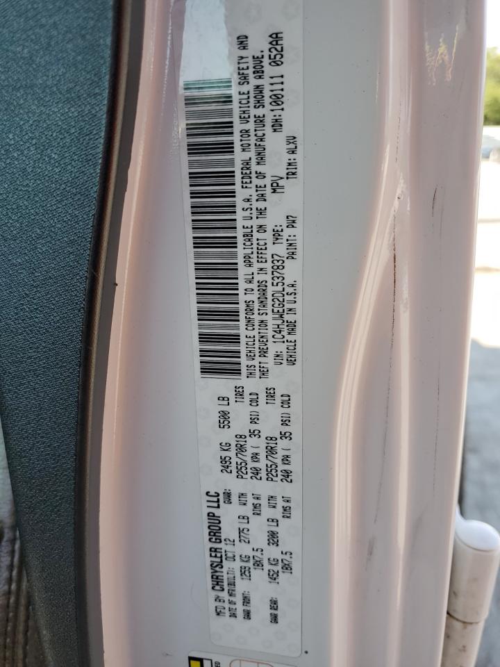 2013 Jeep Wrangler Unlimited Sahara VIN: 1C4HJWEG2DL537837 Lot: 85720715