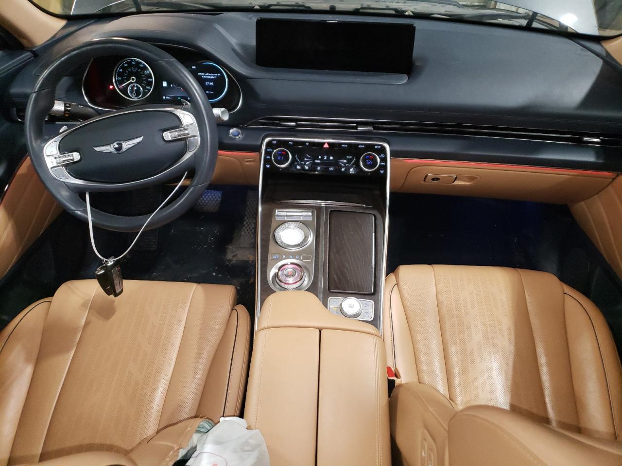 2022 Genesis Gv80 Base VIN: KMUHCESC1NU077486 Lot: 85476625