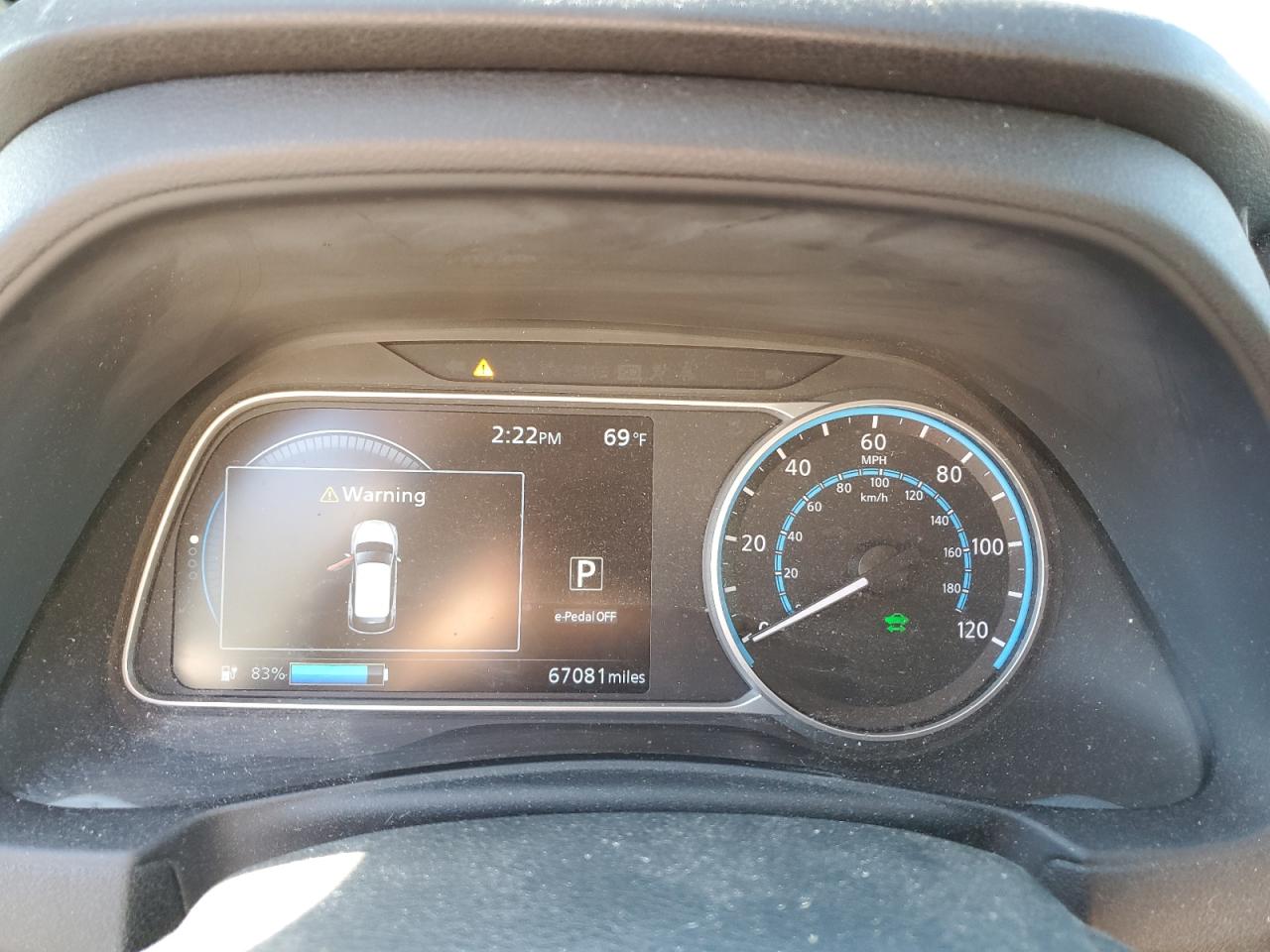 2021 Nissan Leaf S Plus VIN: 1N4BZ1BV8MC554247 Lot: 89548435