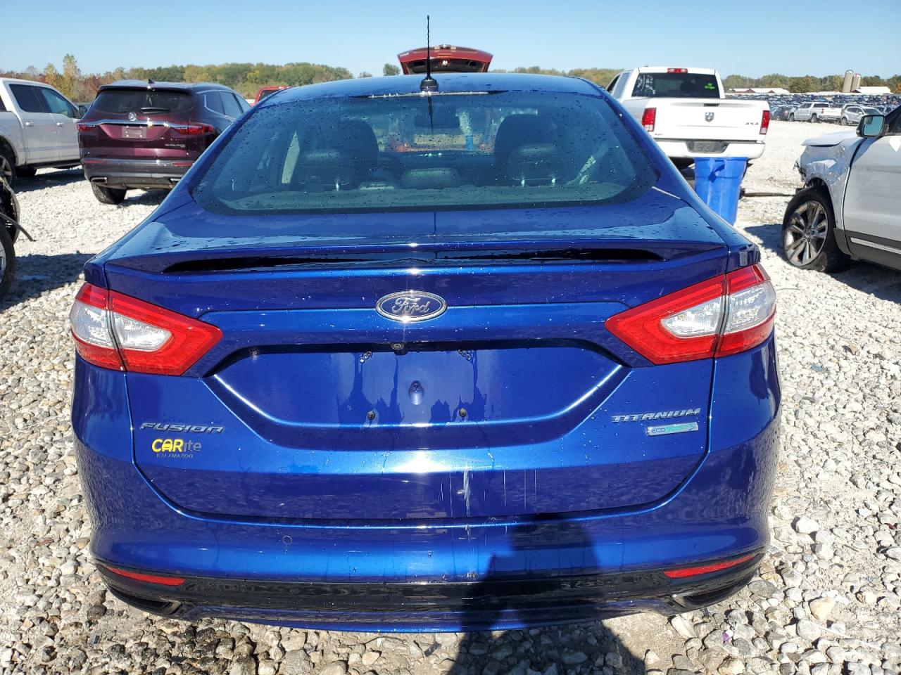 2016 Ford Fusion Titanium VIN: 3FA6P0K9XGR197230 Lot: 86729165