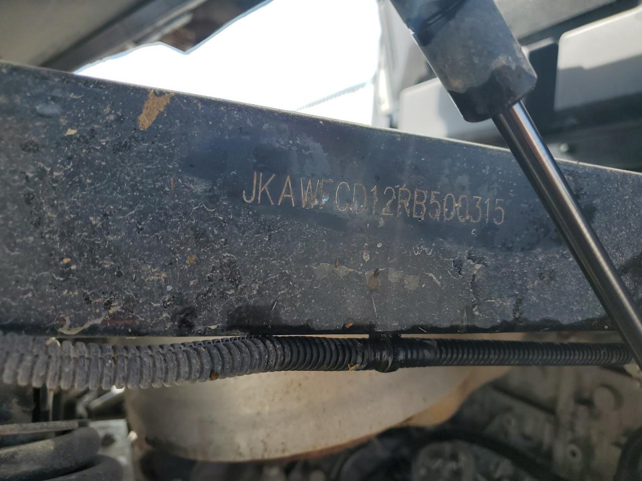 2024 Kawasaki Kwf1000 VIN: JKAWFCD12RB500315 Lot: 84933225