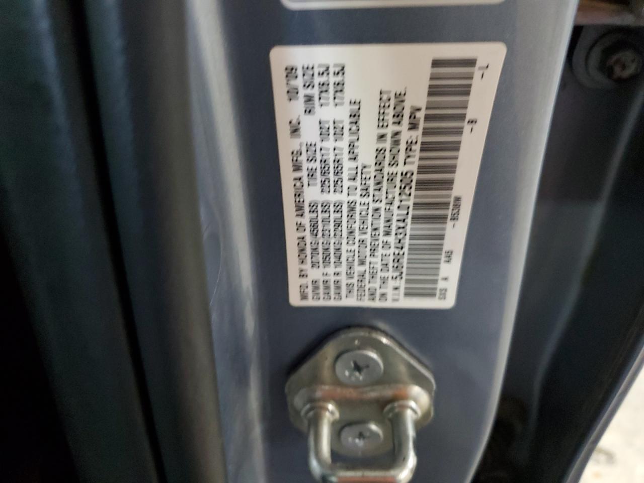 2010 Honda Cr-V Lx VIN: 5J6RE4H3XAL012505 Lot: 90012945