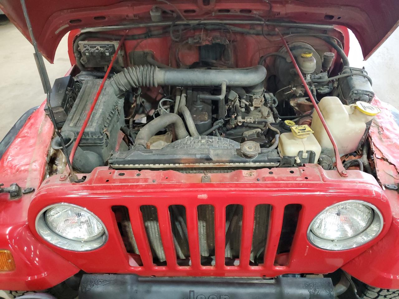 1998 Jeep Wrangler / Tj Sport VIN: 1J4FY19S1WP787158 Lot: 89796475