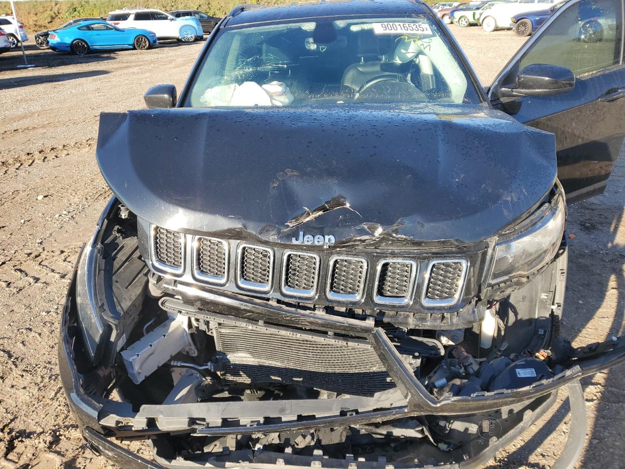 2018 Jeep Compass Latitude VIN: 3C4NJCBB2JT318743 Lot: 90016535