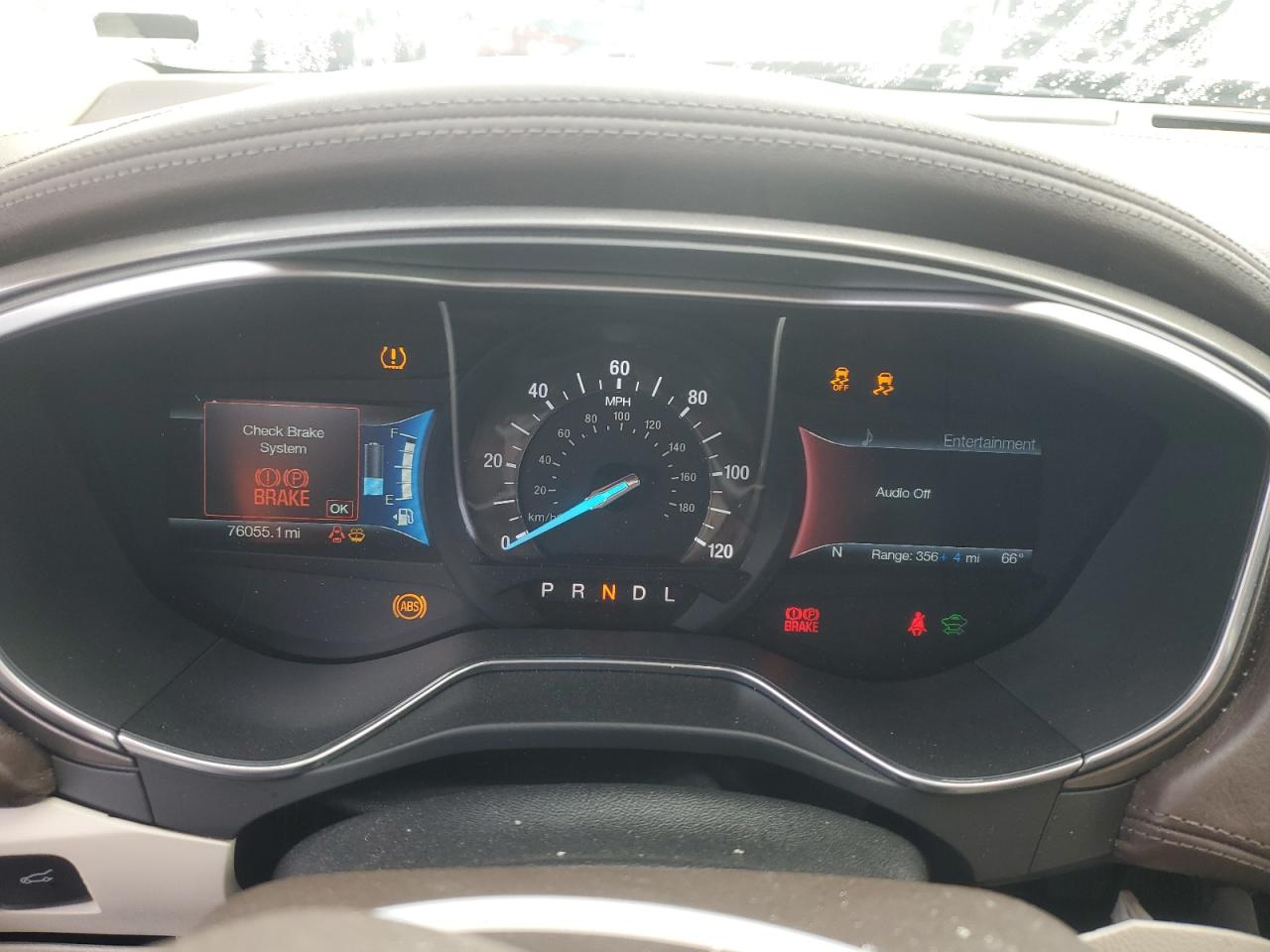 2017 Ford Fusion Titanium Phev VIN: 3FA6P0SU0HR163934 Lot: 84981985