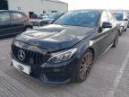 2017 MERCEDES-BENZ C CLASS C250D AMG LINE PREMIUM 4DR 9G-TRONIC for sale at Copart CHESTER