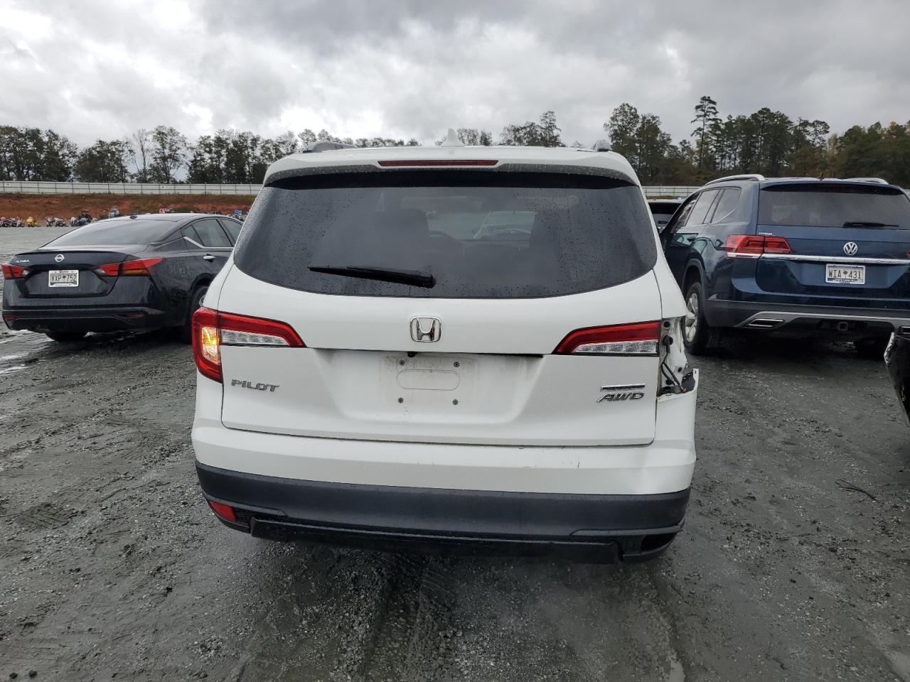 2022 Honda Pilot Se VIN: 5FNYF6H23NB103321 Lot: 87248515