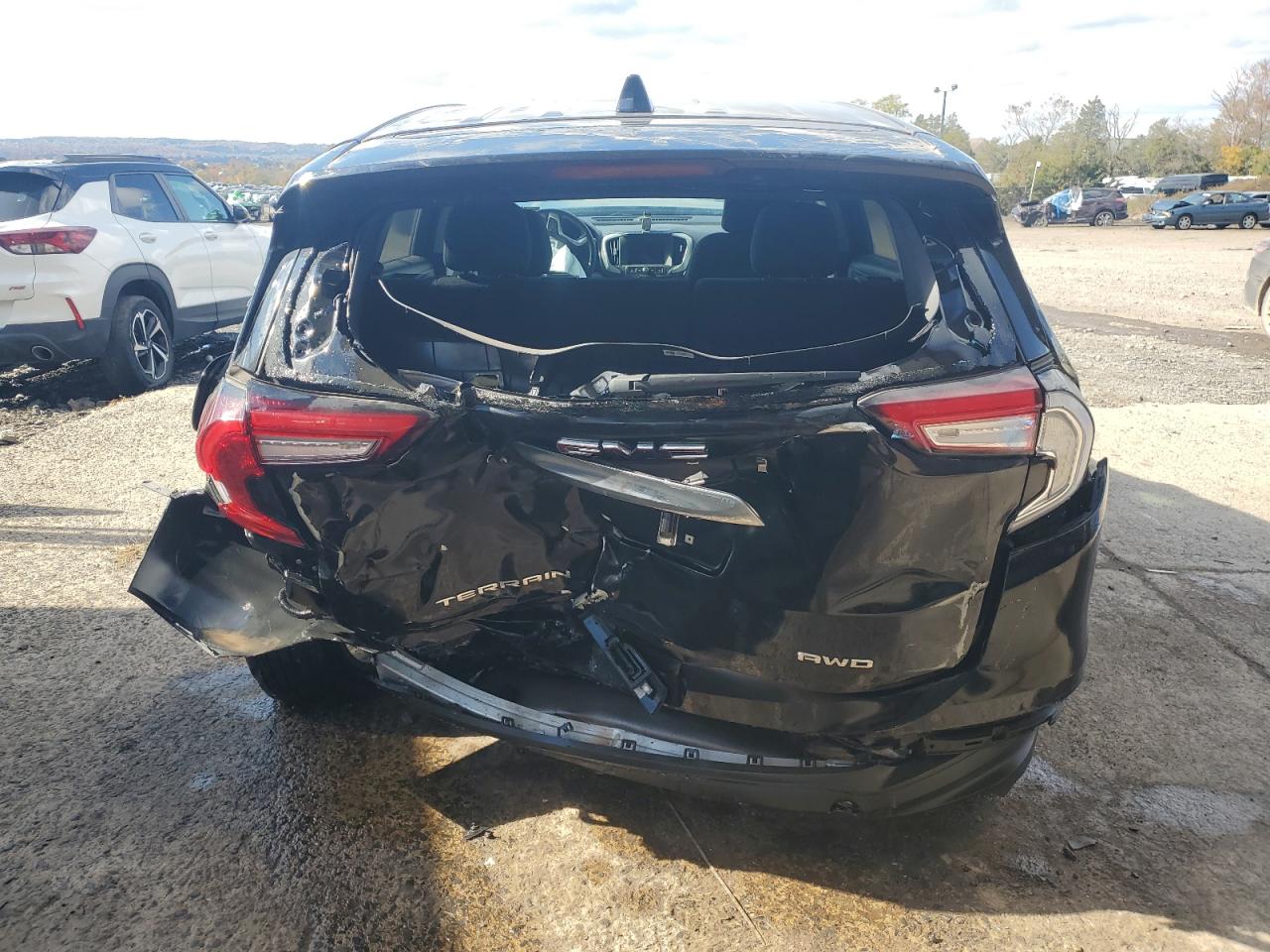 2022 GMC Terrain Sle VIN: 3GKALTEV4NL180115 Lot: 84615835