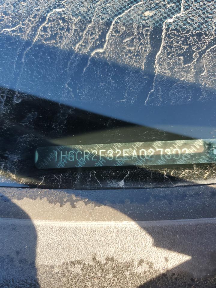 2014 Honda Accord Lx VIN: 1HGCR2F32EA027302 Lot: 85778175