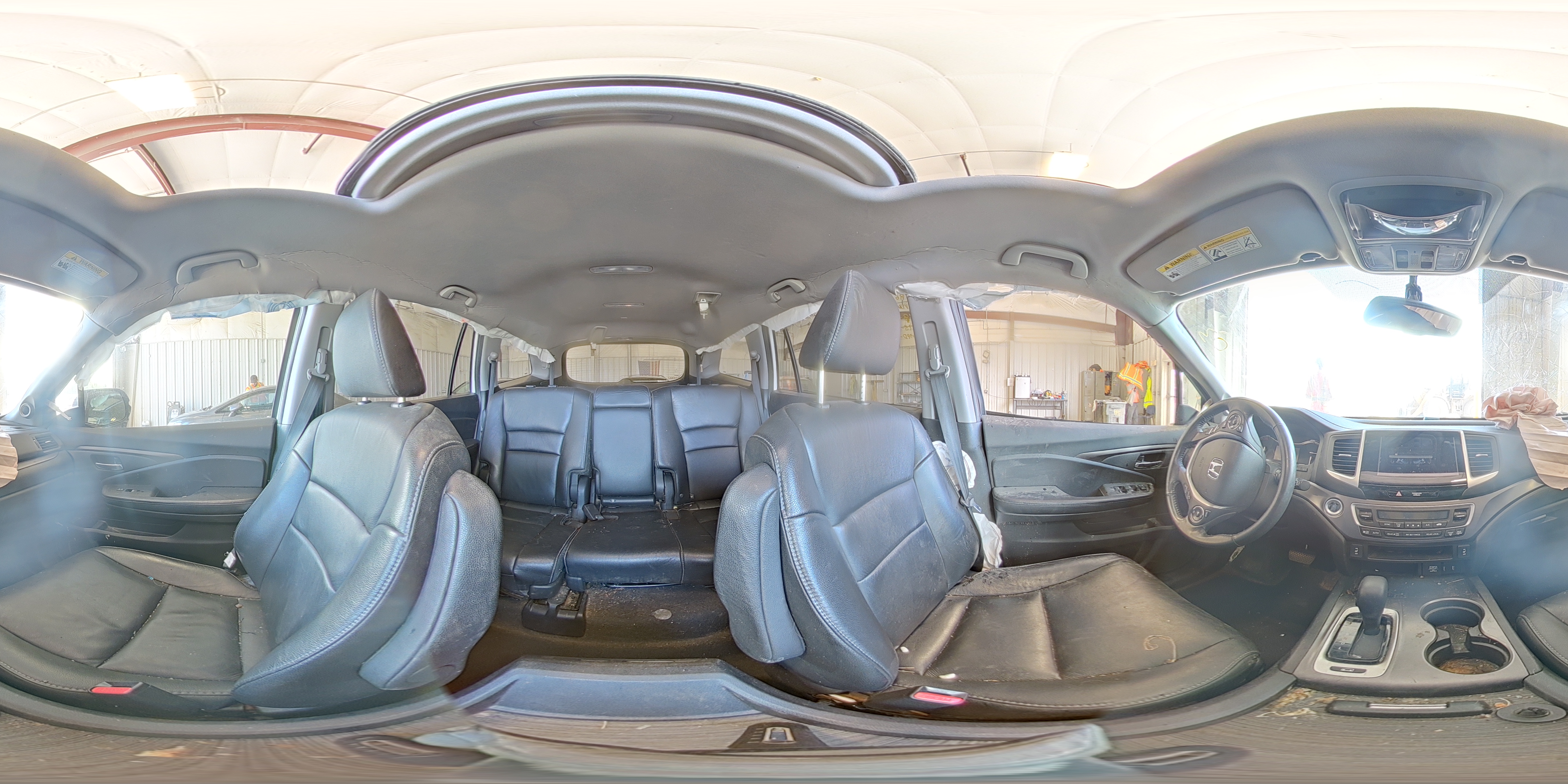 2017 Honda Pilot Exl VIN: 5FNYF6H57HB044837 Lot: 81679385