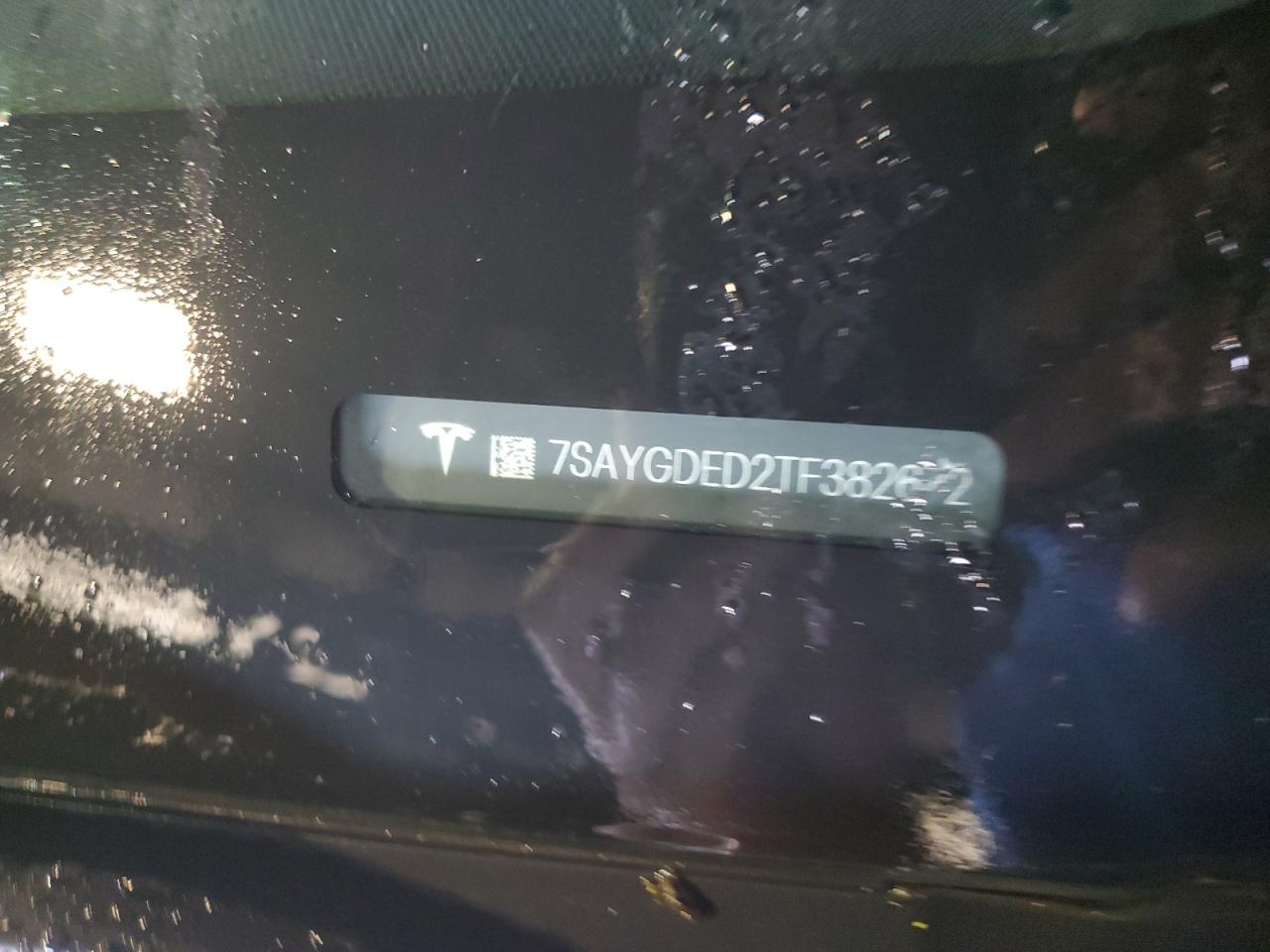 2026 Tesla Model Y VIN: 7SAYGDED2TF382672 Lot: 90575015