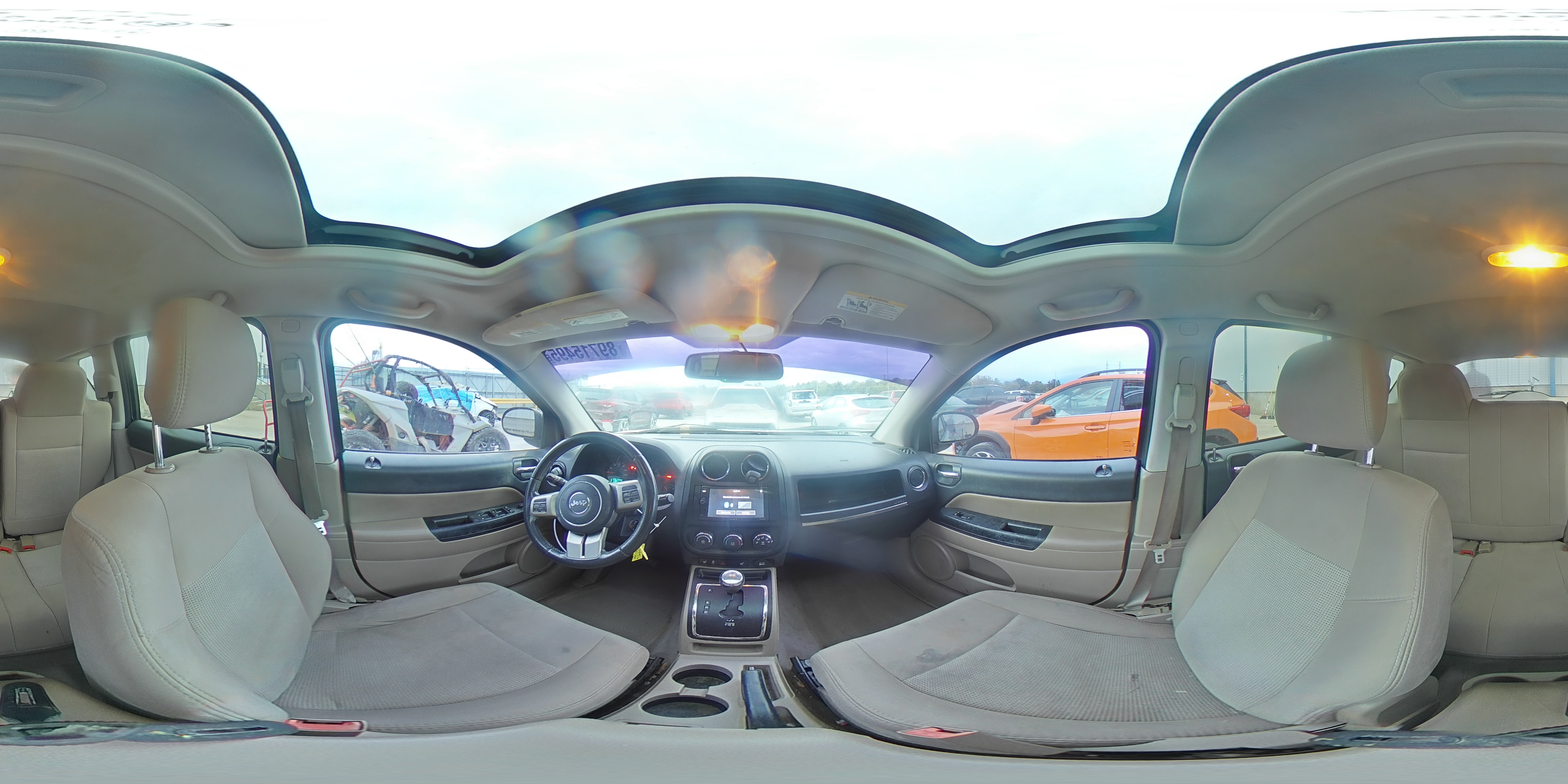 2012 Jeep Compass Latitude VIN: 1C4NJCEB6CD515015 Lot: 89715495