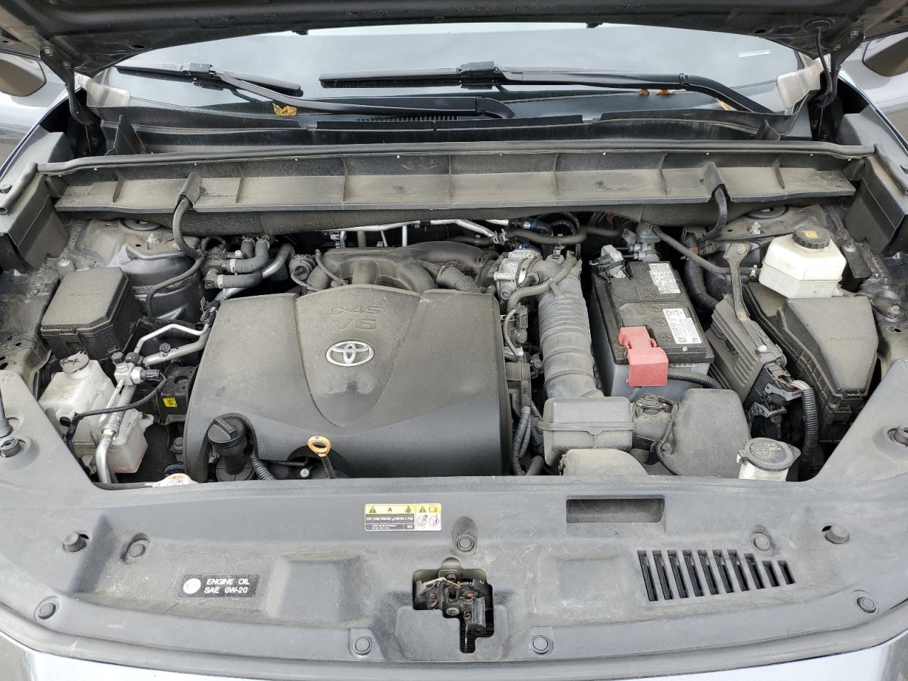 2021 Toyota Highlander L VIN: 5TDBZRBH6MS544804 Lot: 82340505