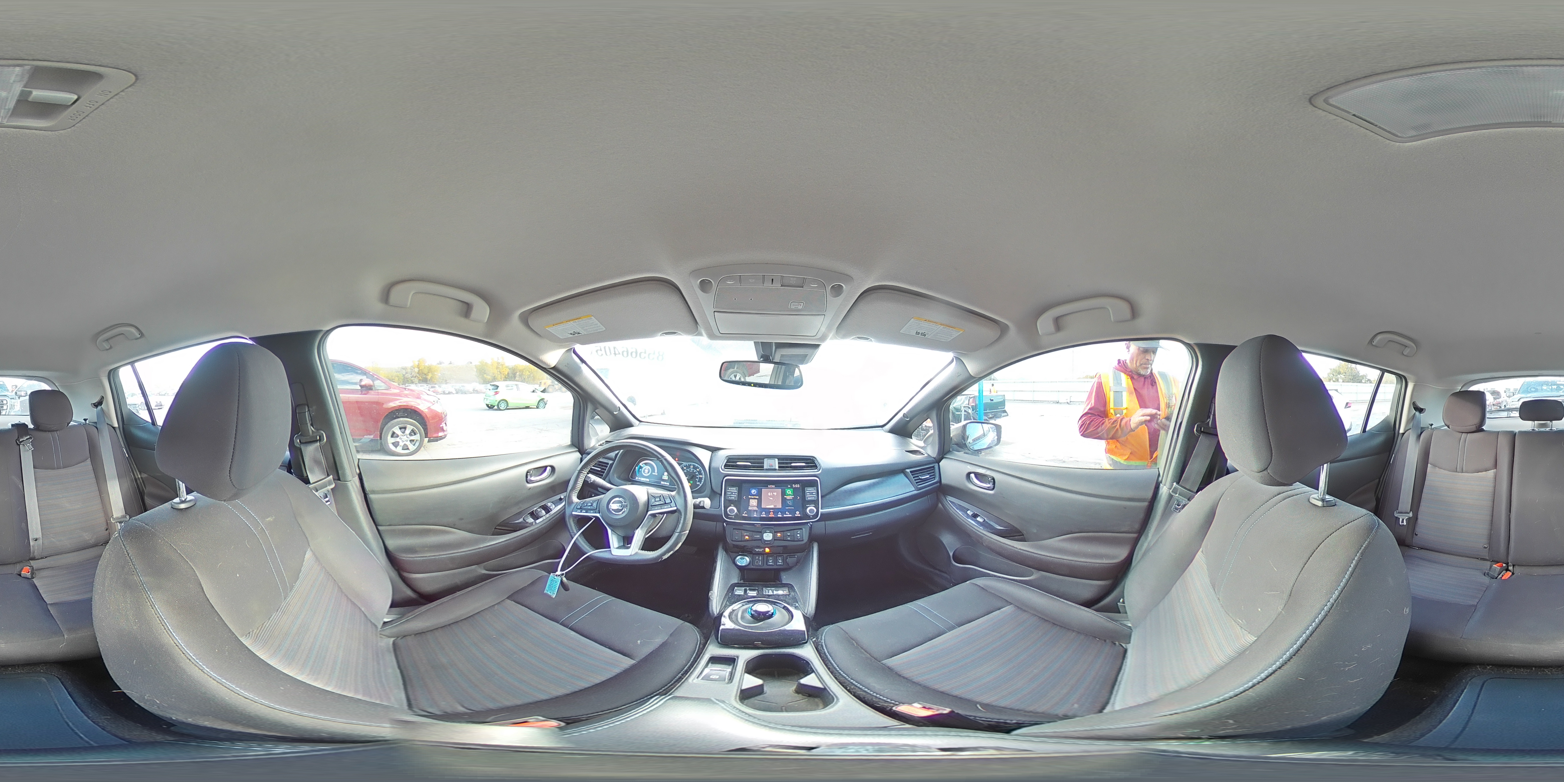 2021 Nissan Leaf Sv VIN: 1N4AZ1CV6MC555407 Lot: 85566405