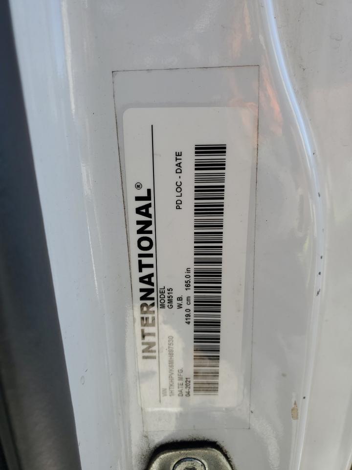 2021 Chevrolet Silverado VIN: 1HTKHPVKXMH663333 Lot: 85741005