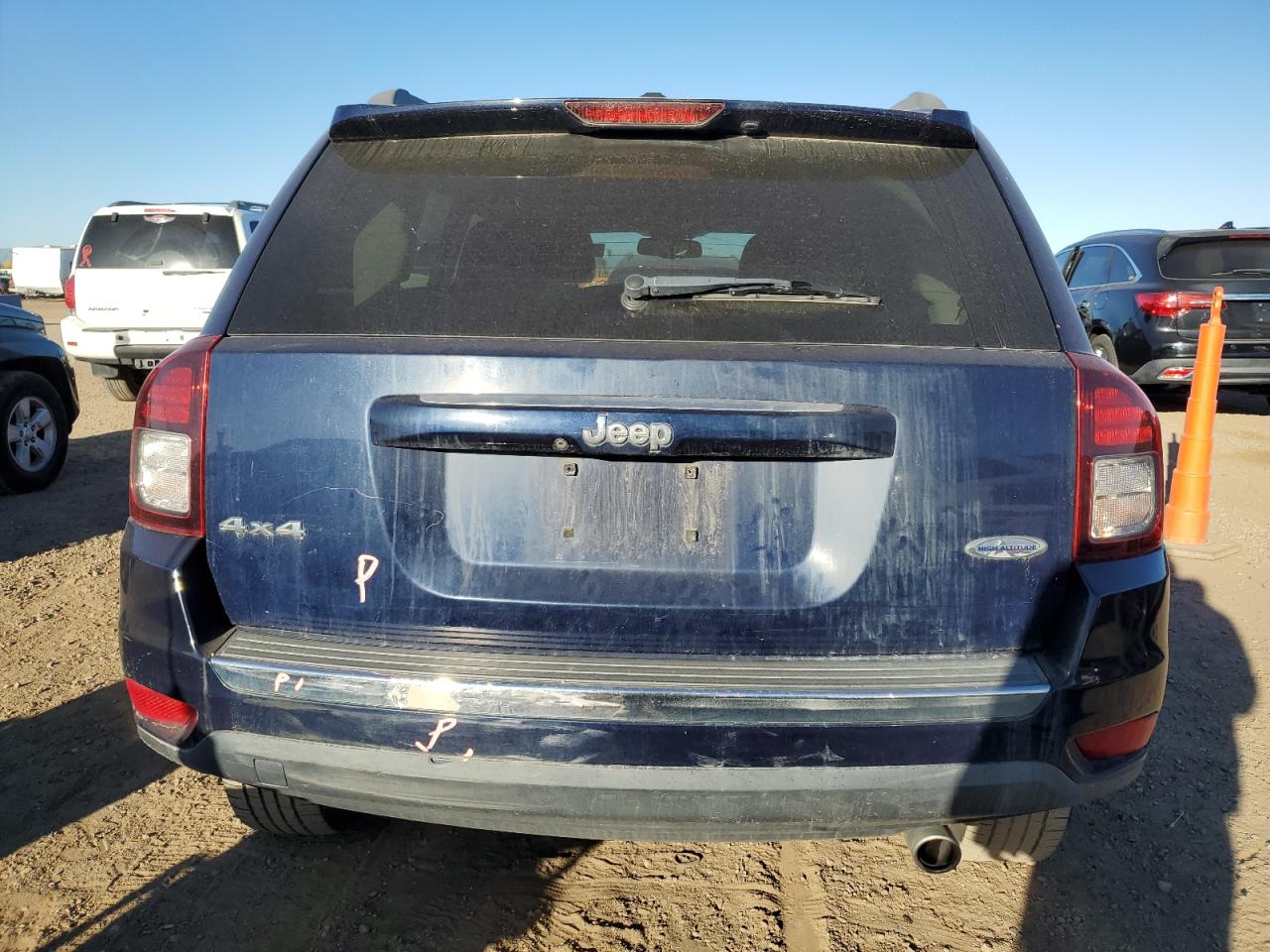 2017 Jeep Compass Latitude VIN: 1C4NJDEB3HD126698 Lot: 89516095