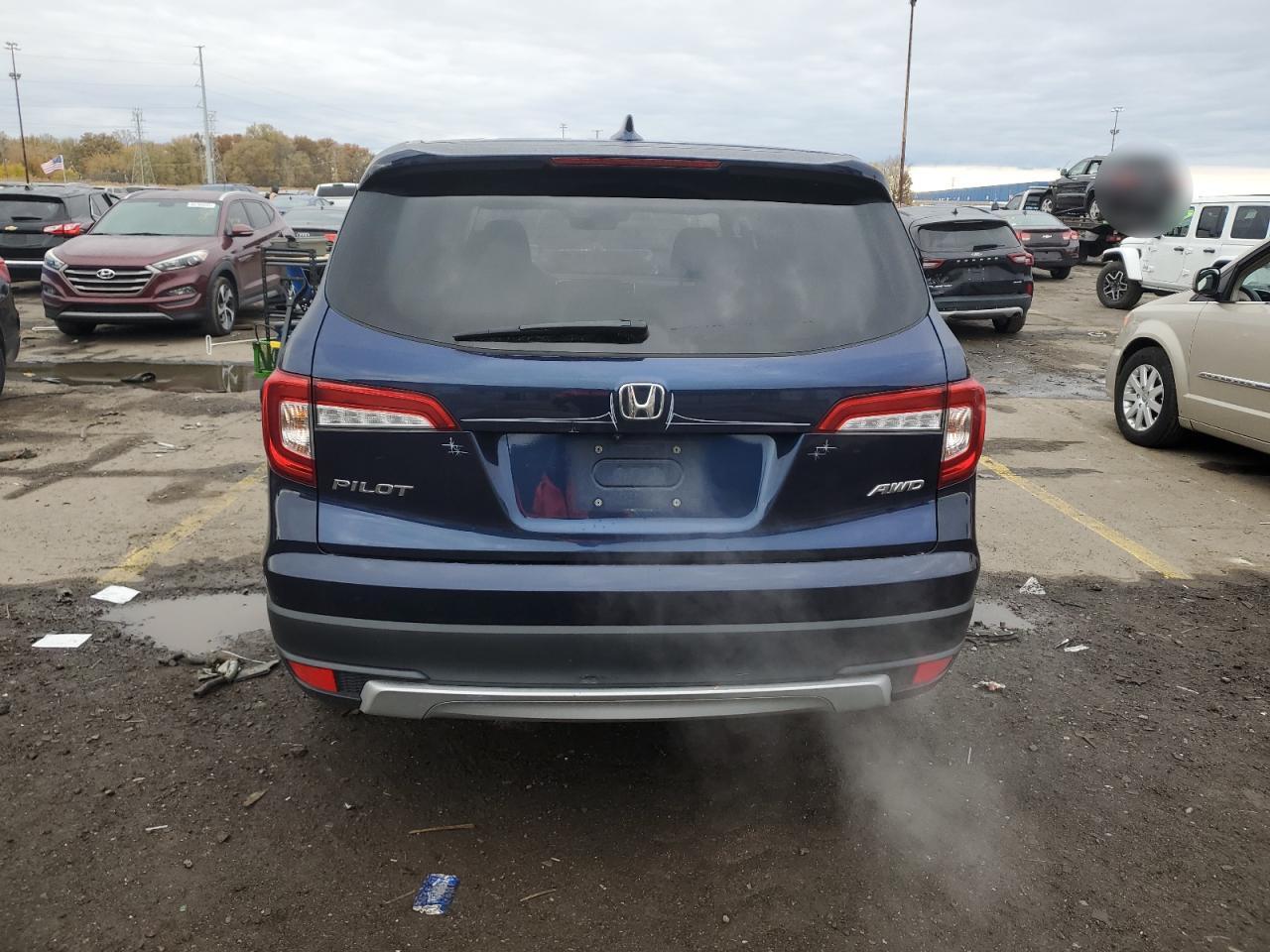 2021 Honda Pilot Exl VIN: 5FNYF6H53MB003292 Lot: 91077775