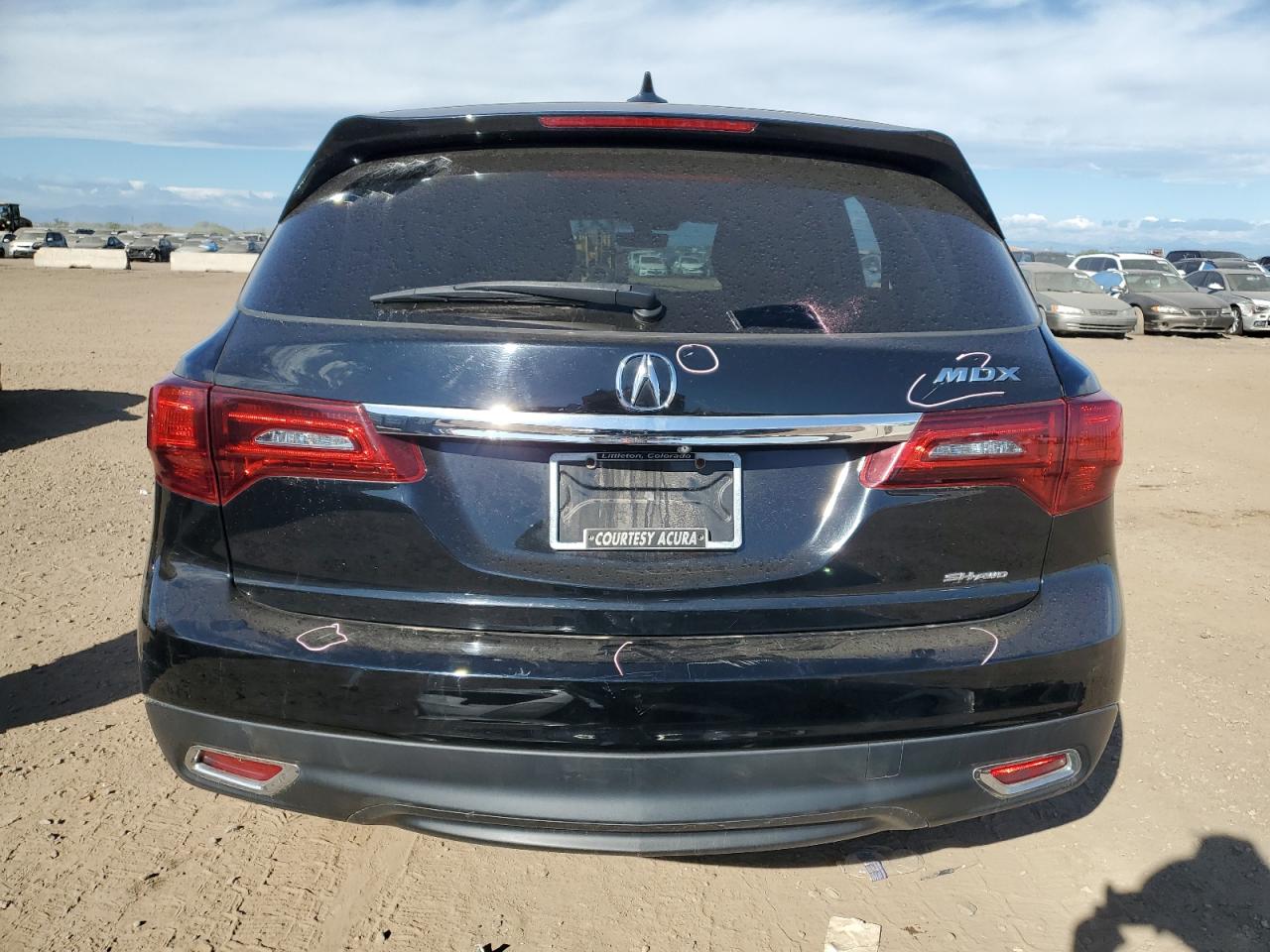 2016 Acura Mdx Technology VIN: 5FRYD4H41GB060272 Lot: 84916725