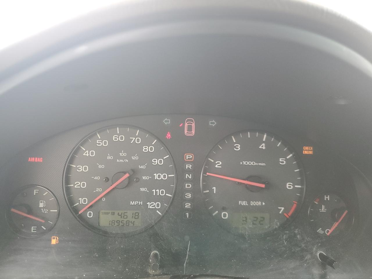 2001 Subaru Legacy Outback H6 3.0 Ll Bean VIN: 4S3BH806X17639760 Lot: 89503655