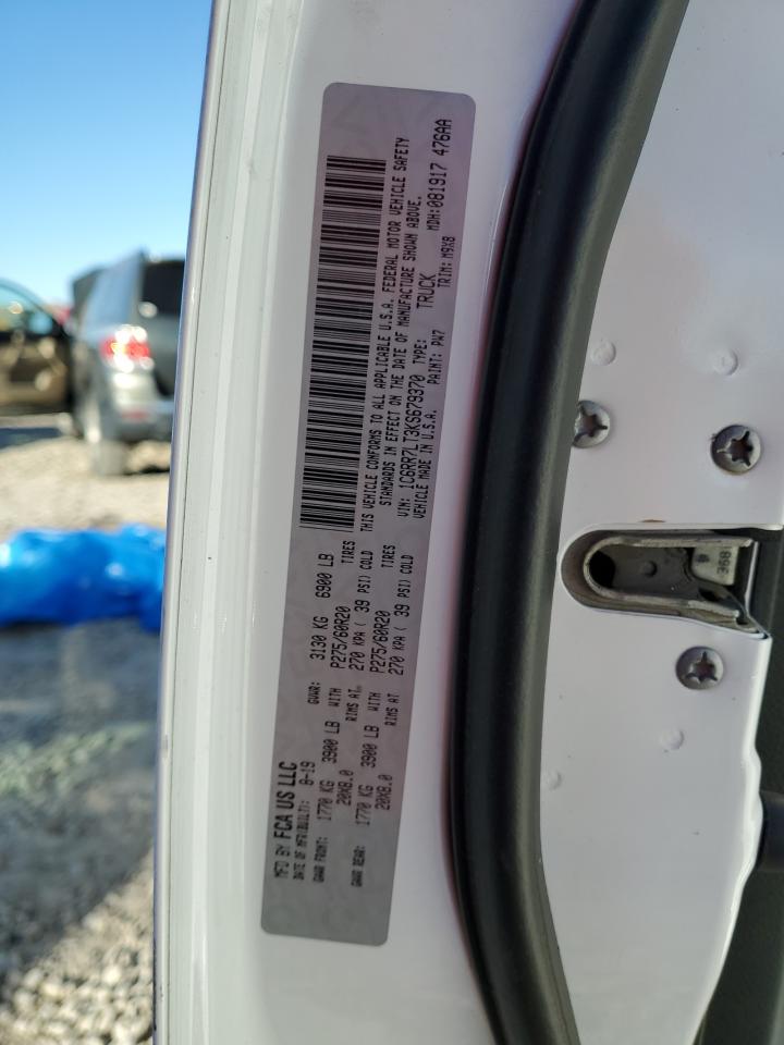 2019 Ram 1500 Classic Slt VIN: 1C6RR7LT3KS679370 Lot: 82641465