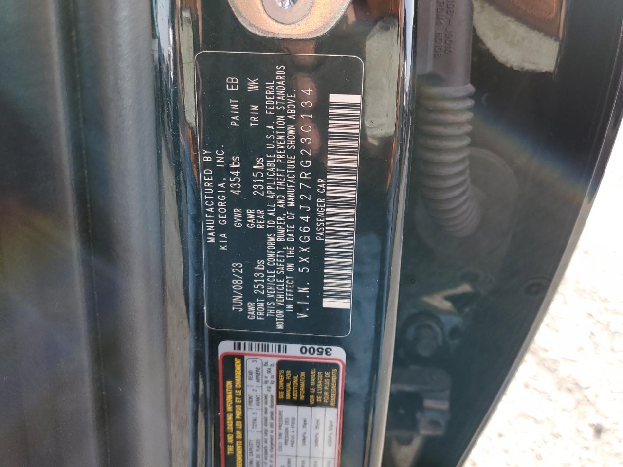 2024 Kia K5 Gt Line VIN: 5XXG64J27RG230134 Lot: 81868675