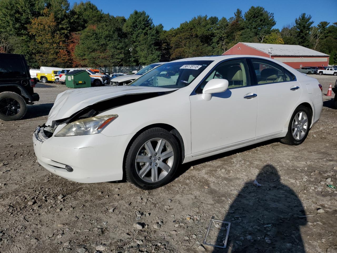 2007 Lexus Es 350 VIN: JTHBJ46GX72121116 Lot: 86178115