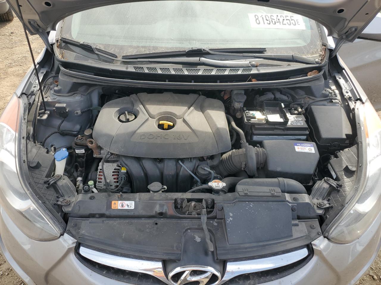 2013 Hyundai Elantra Gls VIN: KMHDH4AE8DU893931 Lot: 81964255