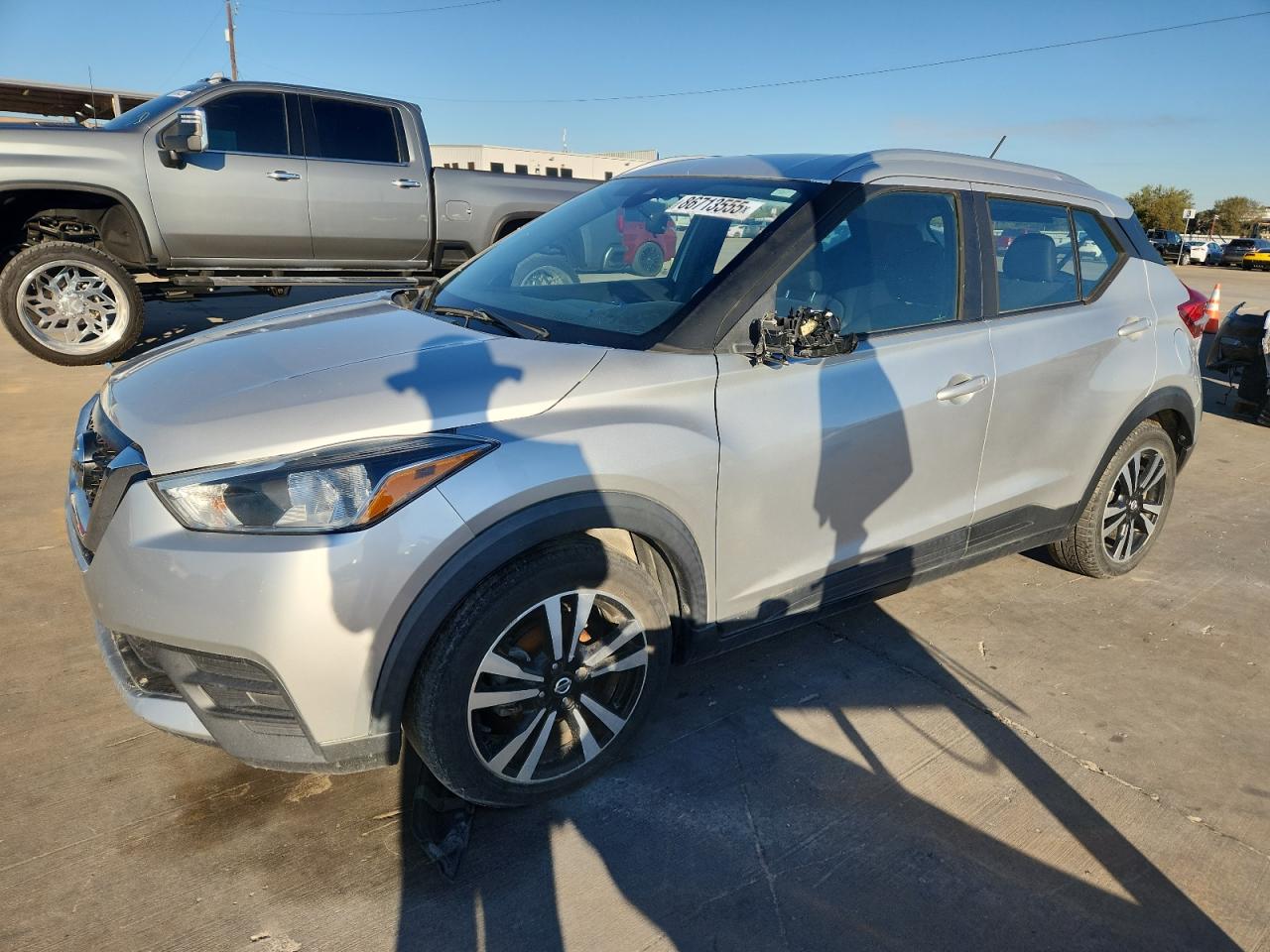 2020 Nissan Kicks Sv silver null gas 3N1CP5CV5LL484299 photo #1
