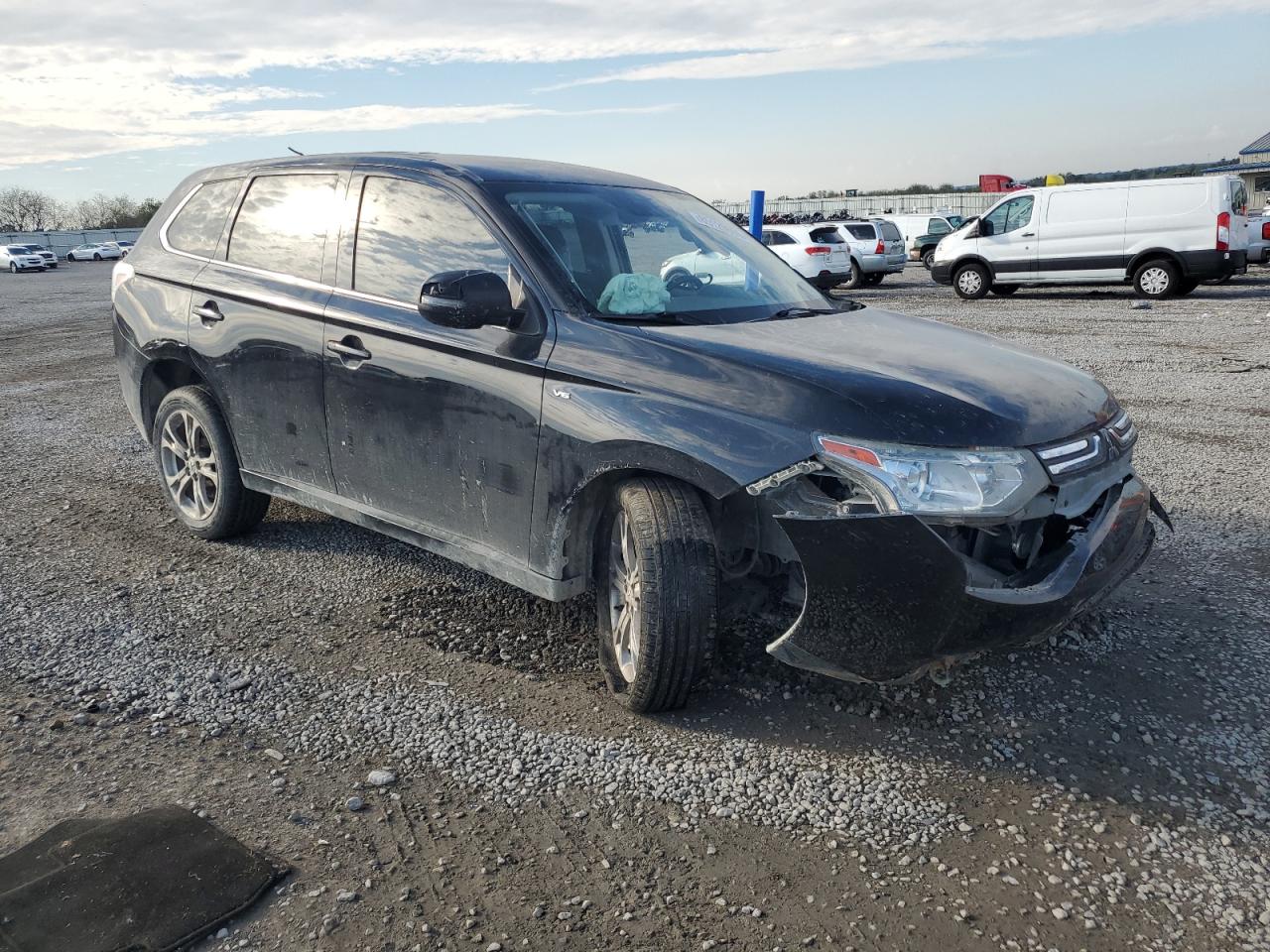 JA4JZ4AX1EZ005752 MITSUBISHI OUTLANDER 2014 BLACK Photo 4