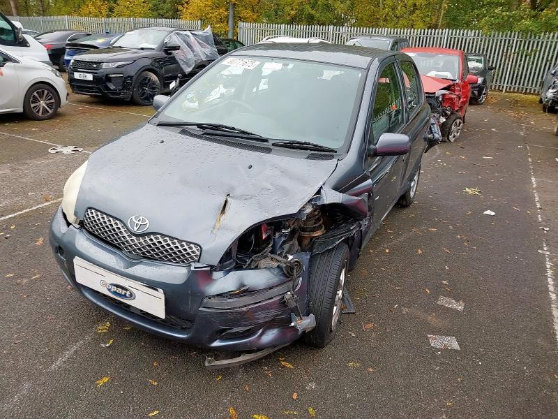 2004 TOYOTA YARIS 1.3 VVT-I BLUE 5DR for sale at Copart SANDTOFT