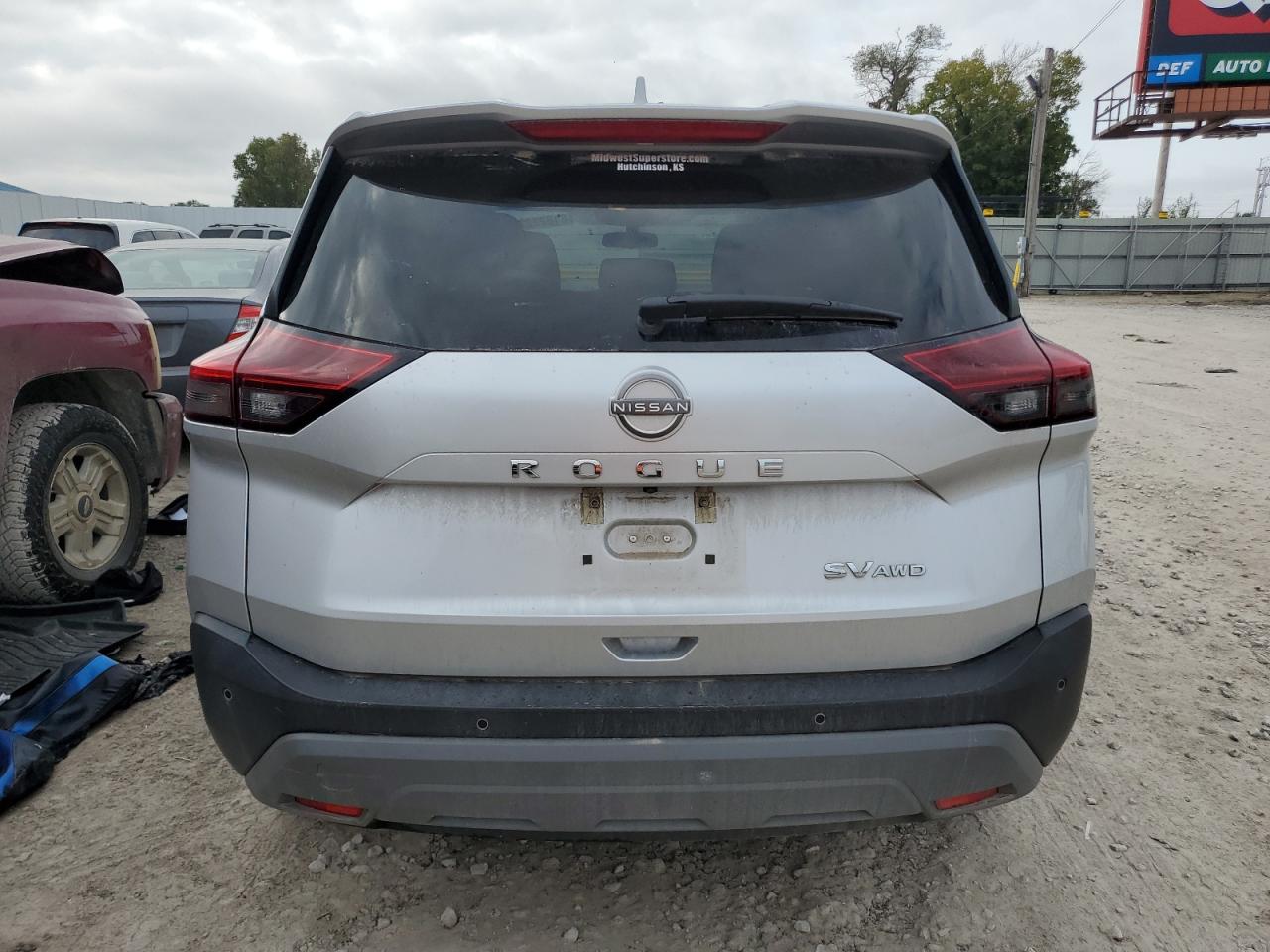 2022 Nissan Rogue Sv VIN: 5N1BT3BB5NC692340 Lot: 81823275