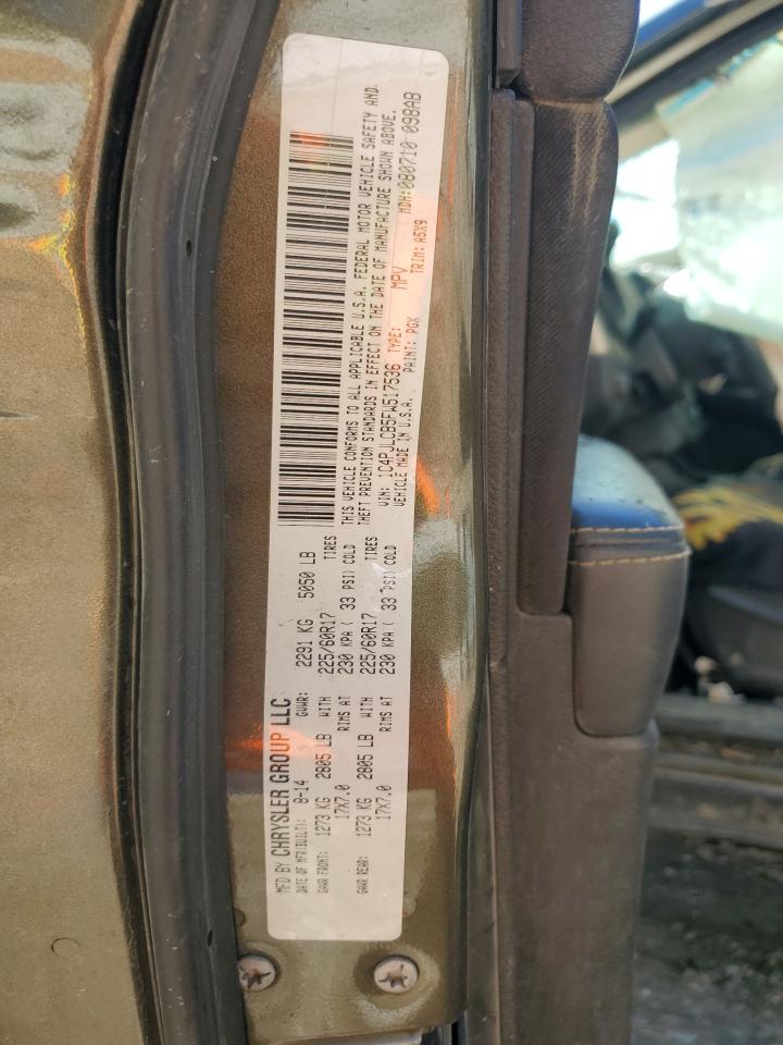 2015 Jeep Cherokee Latitude VIN: 1C4PJLCB5FW517536 Lot: 86863755