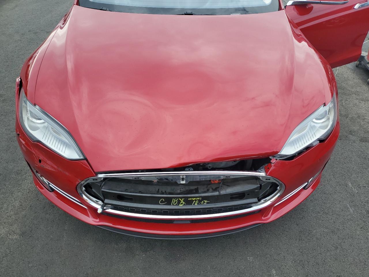 2014 Tesla Model S VIN: 5YJSA1H19EFP52927 Lot: 87476565
