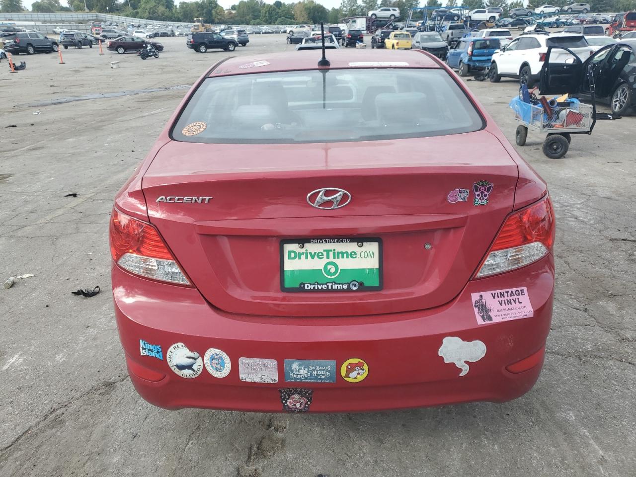 2014 Hyundai Accent Gls VIN: KMHCT4AEXEU704286 Lot: 85351845