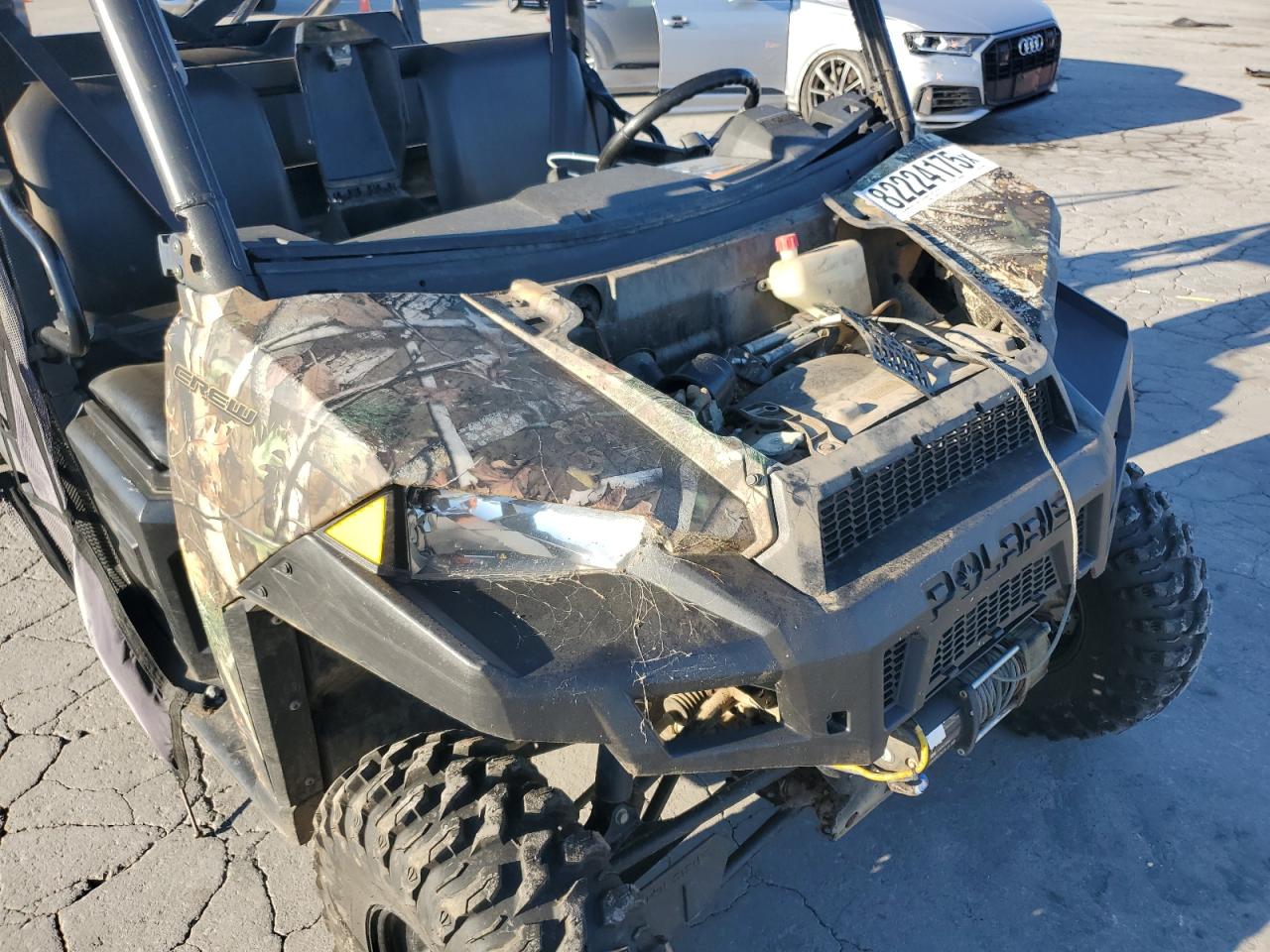 2015 Polaris Ranger Crew 900 Eps VIN: 3NSRUE875FG878083 Lot: 82224175