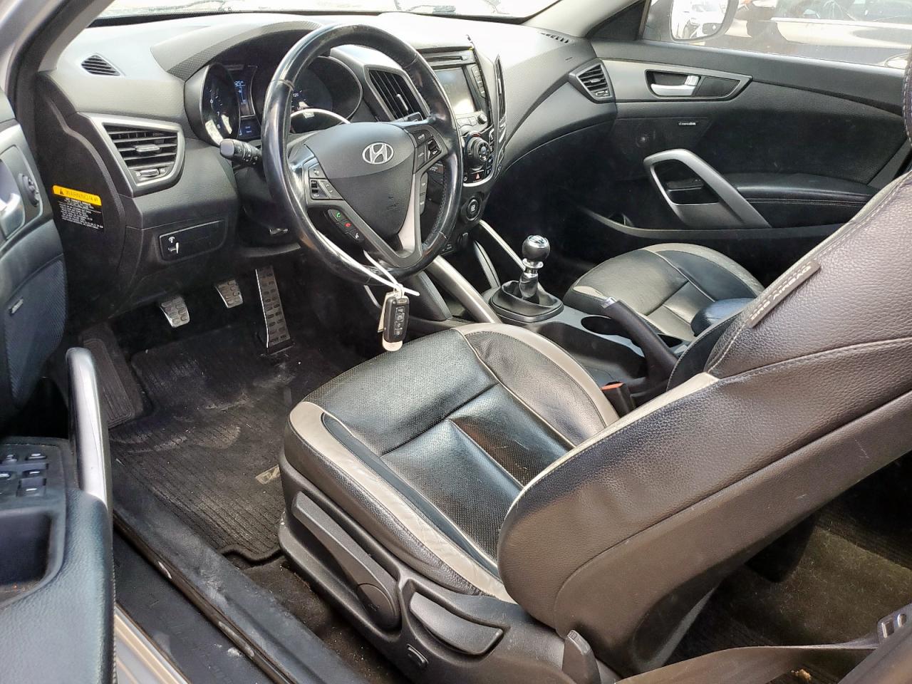 2015 Hyundai Veloster Turbo VIN: KMHTC6AE6FU226266 Lot: 82300905