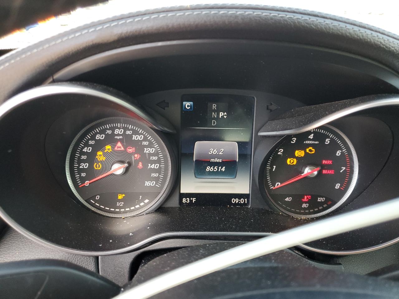 2016 Mercedes-Benz C 300 VIN: 55SWF4JB2GU170399 Lot: 90540105