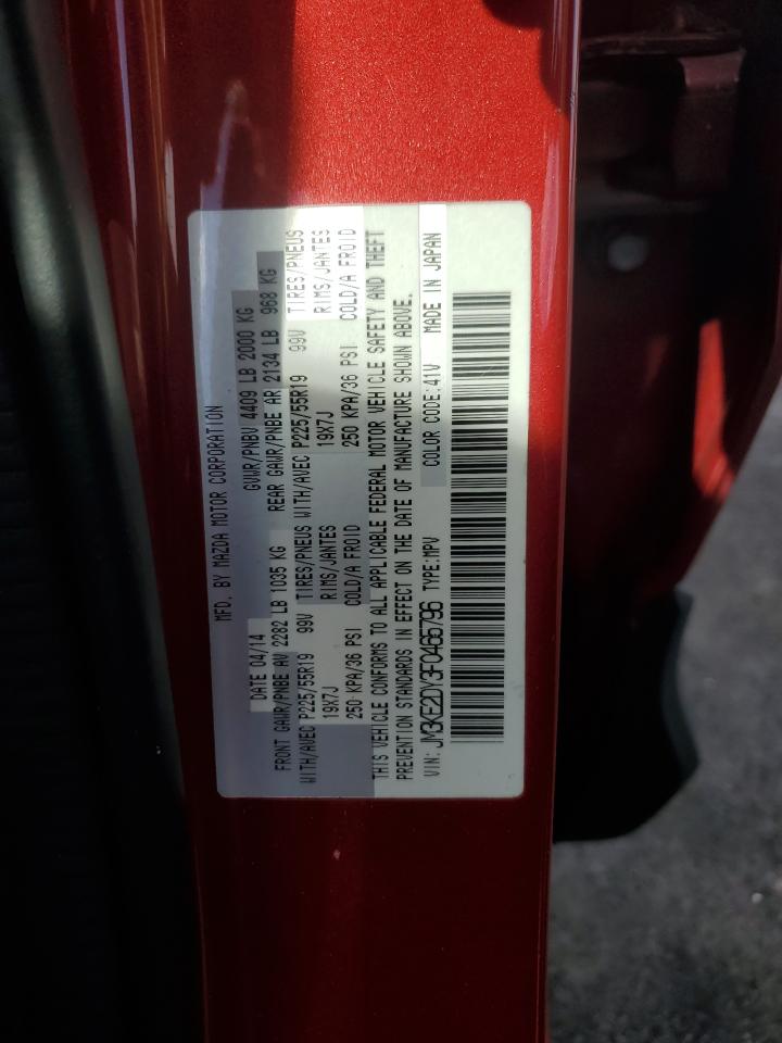 2015 Mazda Cx-5 Gt VIN: JM3KE2DY3F0465796 Lot: 90450435