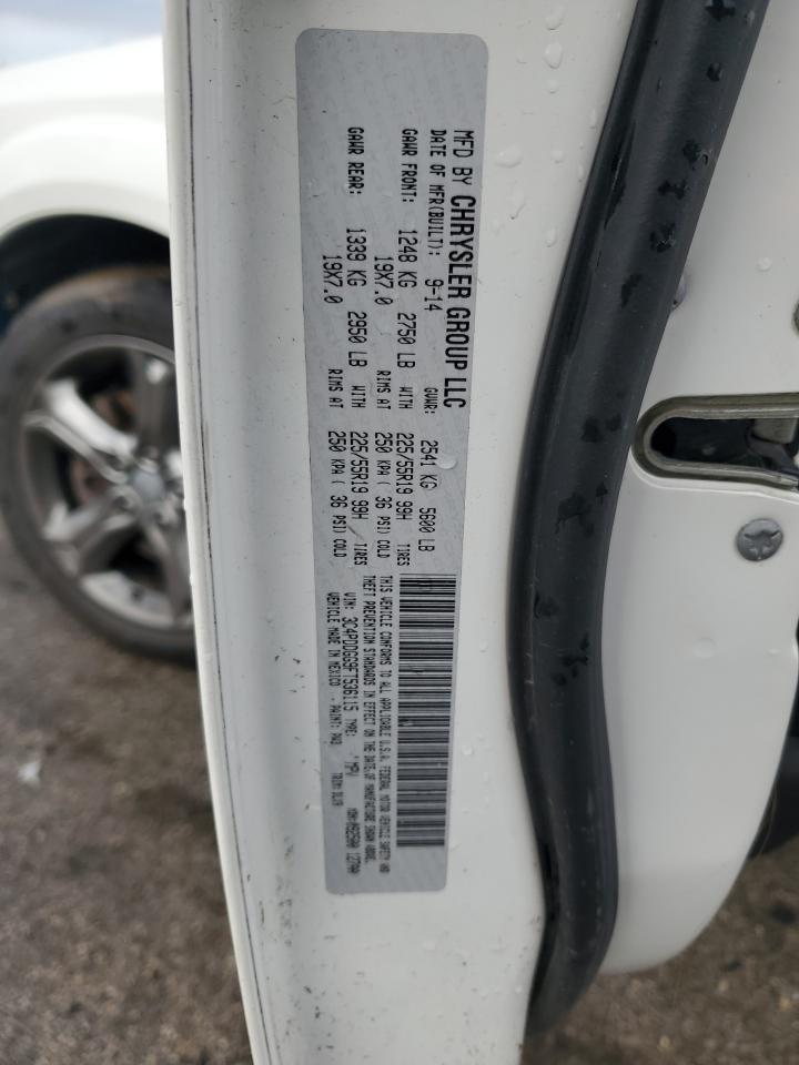 2015 Dodge Journey Crossroad VIN: 3C4PDDGG9FT536115 Lot: 89489925