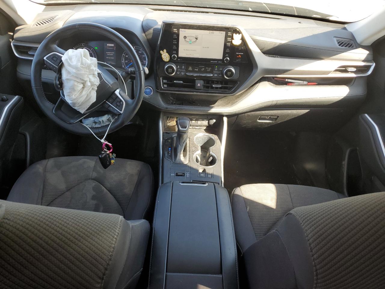 2022 Toyota Highlander Hybrid Le VIN: 5TDBBRCH2NS562169 Lot: 85784915