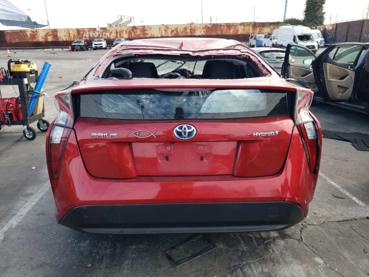 2016 Toyota Prius VIN: JTDKBRFU3G3524673 Lot: 84987005